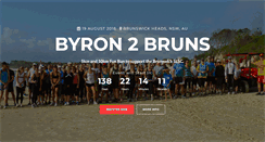 Desktop Screenshot of byron2brunsbeachrun.com